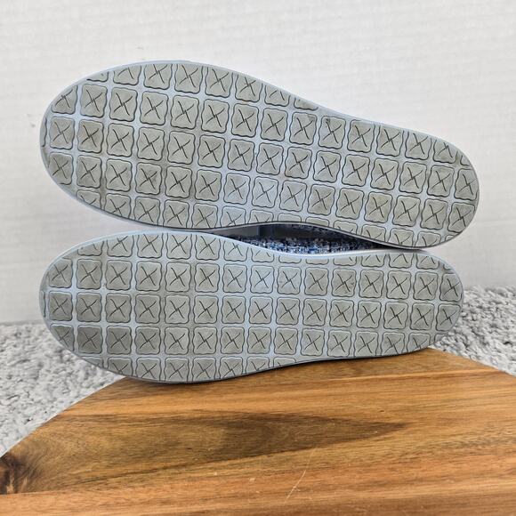 Twisted X Womens 9.5M Kicks Blue White Plaid ecoTweed Casual Loafer Sneaker - Picture 8 of 12